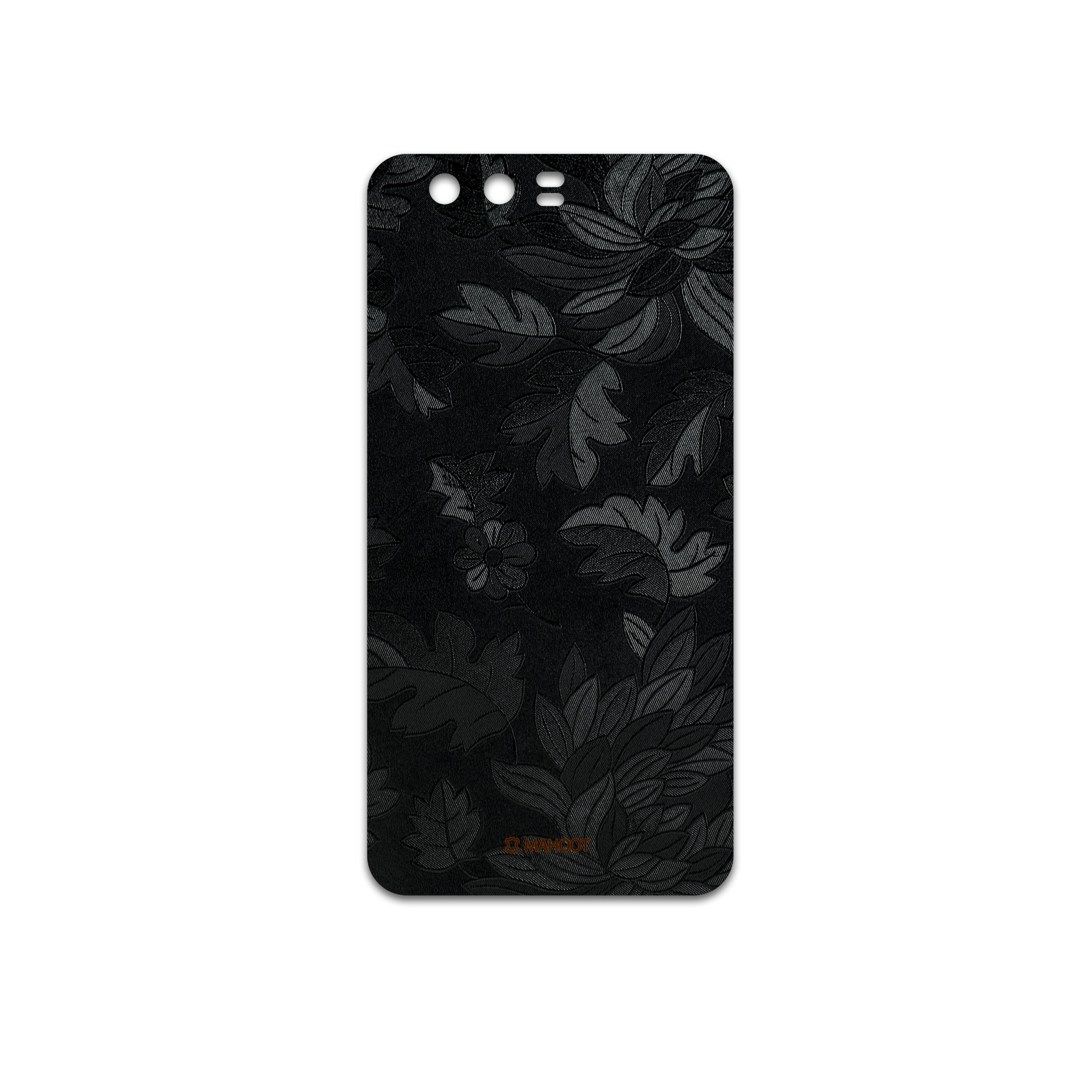 برچسب پوششی ماهوت مدل Black-Wildflower مناسب برای گوشی موبایل آنر 9