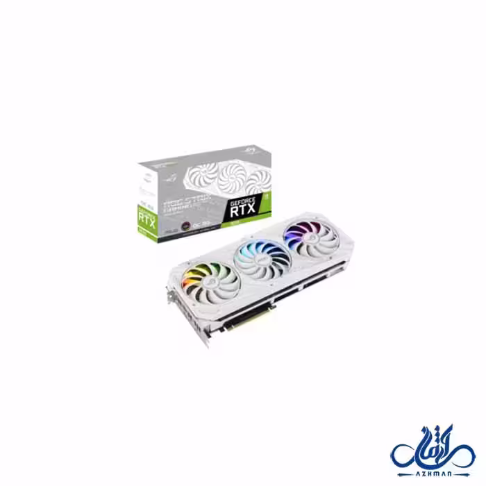 کارت گرافیک ایسوس ROG Strix GeForce RTX 3070 8GB OC White Edition
