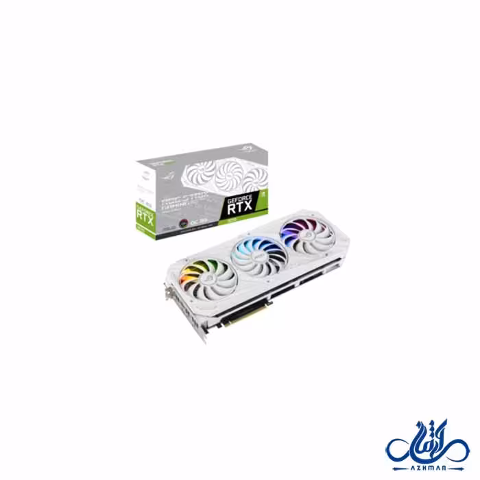 کارت گرافیک ایسوس ROG Strix GeForce RTX 3070 8GB OC White Edition