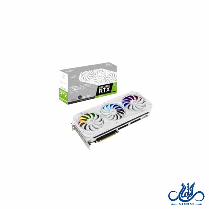 کارت گرافیک ایسوس ROG Strix GeForce RTX 3070 8GB OC White Edition