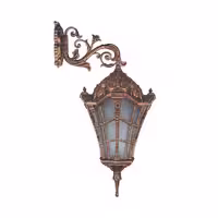 چراغ دیواری حیاطی و پارکی تکشیدفام مدل وستا کد 8604-15
