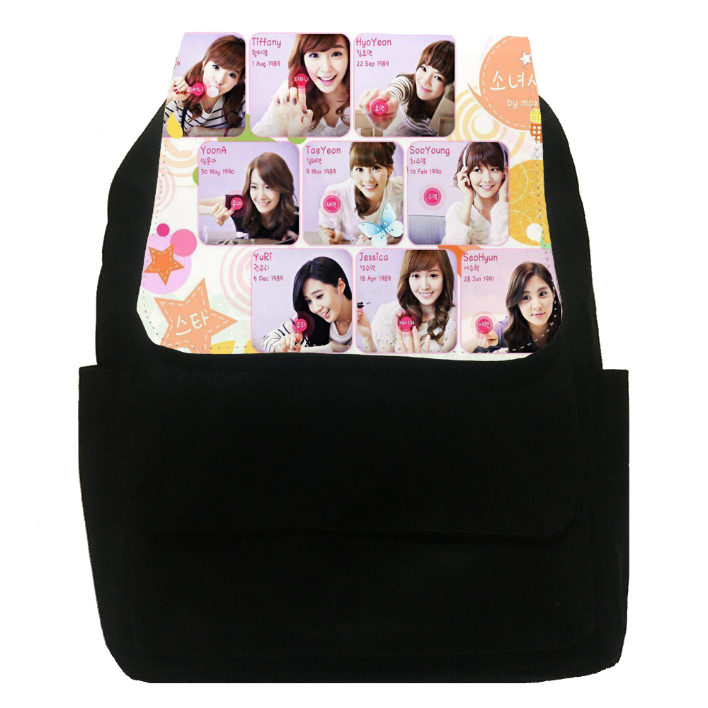 کوله پشتی طرح گروه girls generation کد pq7