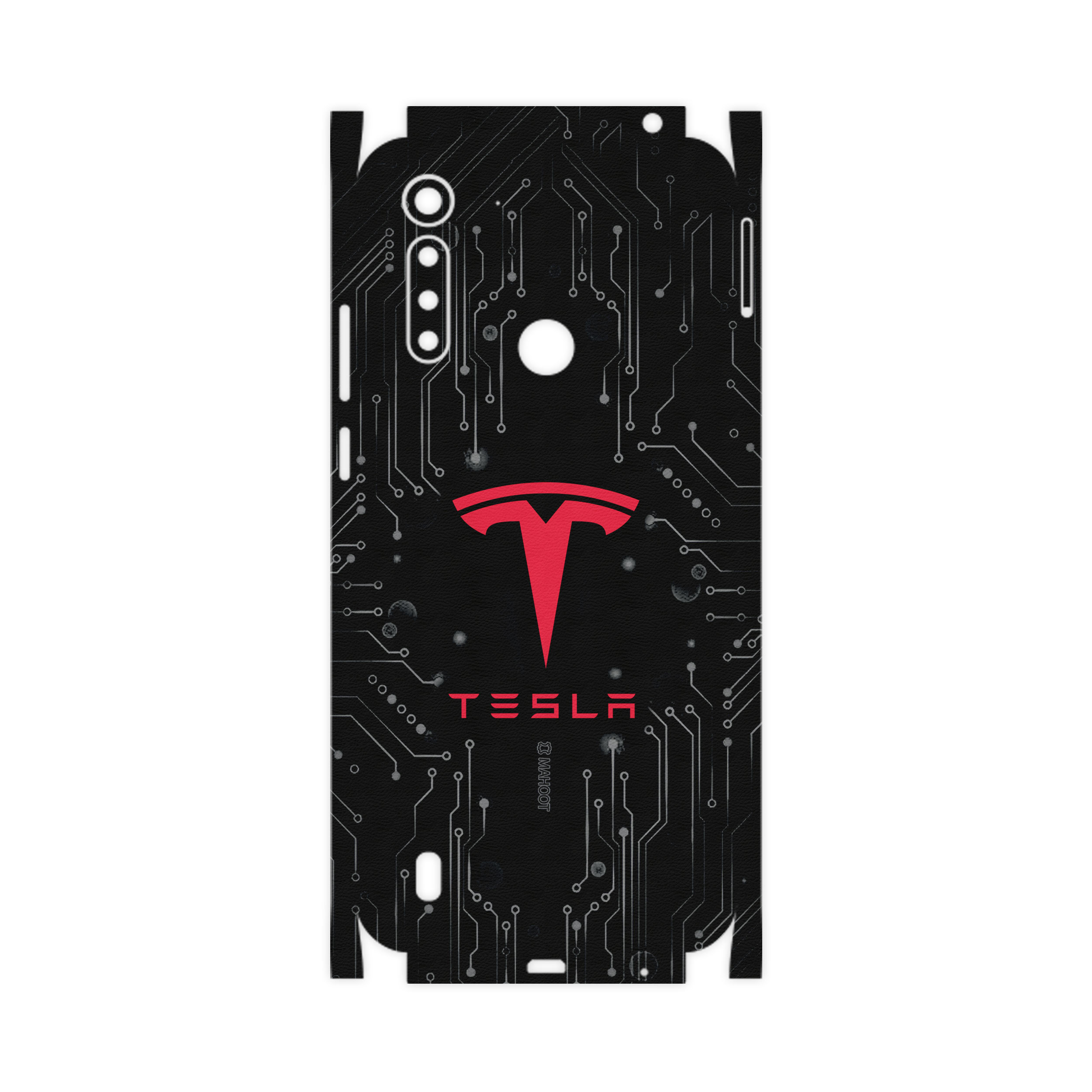 برچسب پوششی ماهوت مدل TESLA-Motors-FullSkin مناسب برای گوشی موبایل موتورولا Moto G8 Power Lite