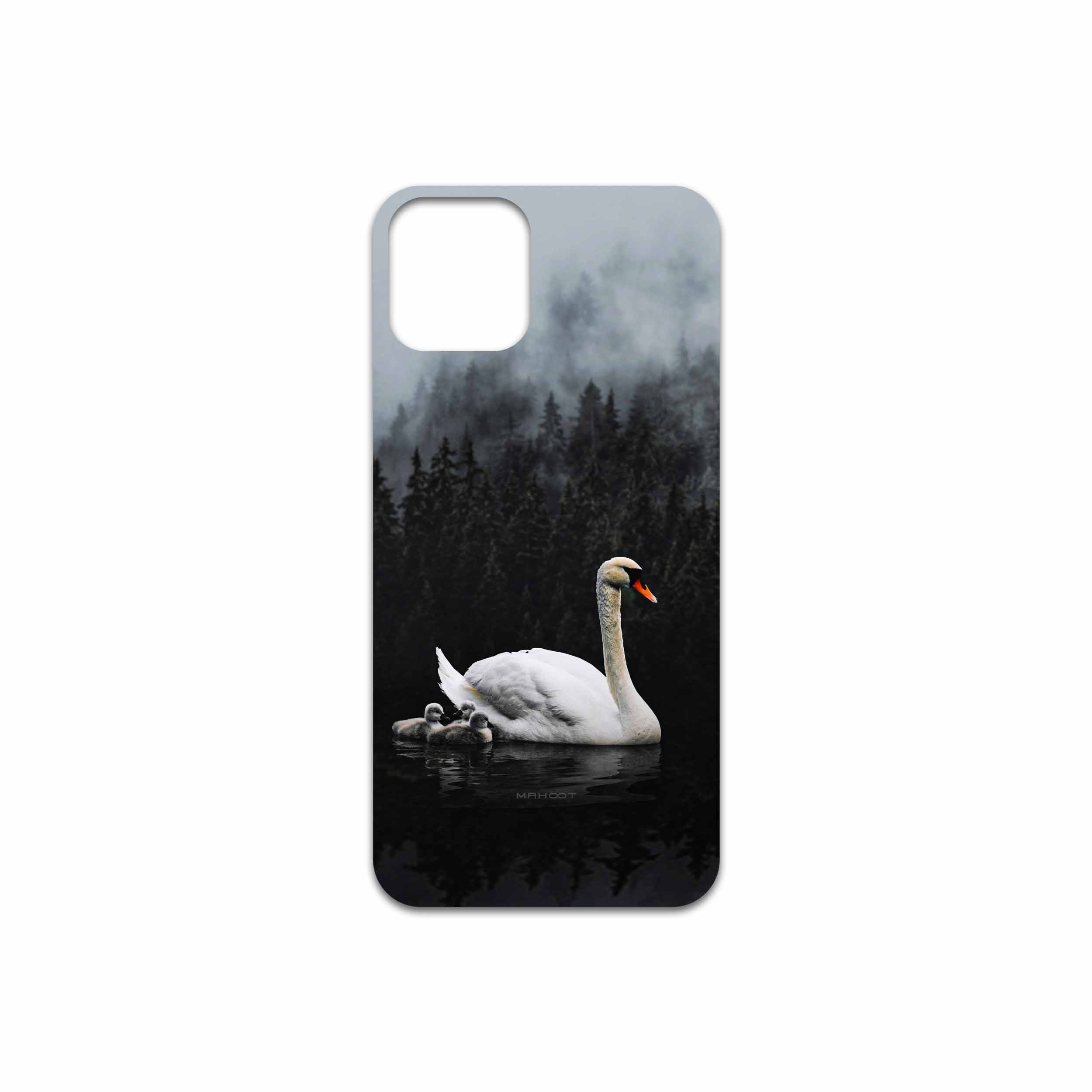 برچسب پوششی ماهوت مدل Swan Lake مناسب برای گوشی موبایل اپل iPhone 11 Pro