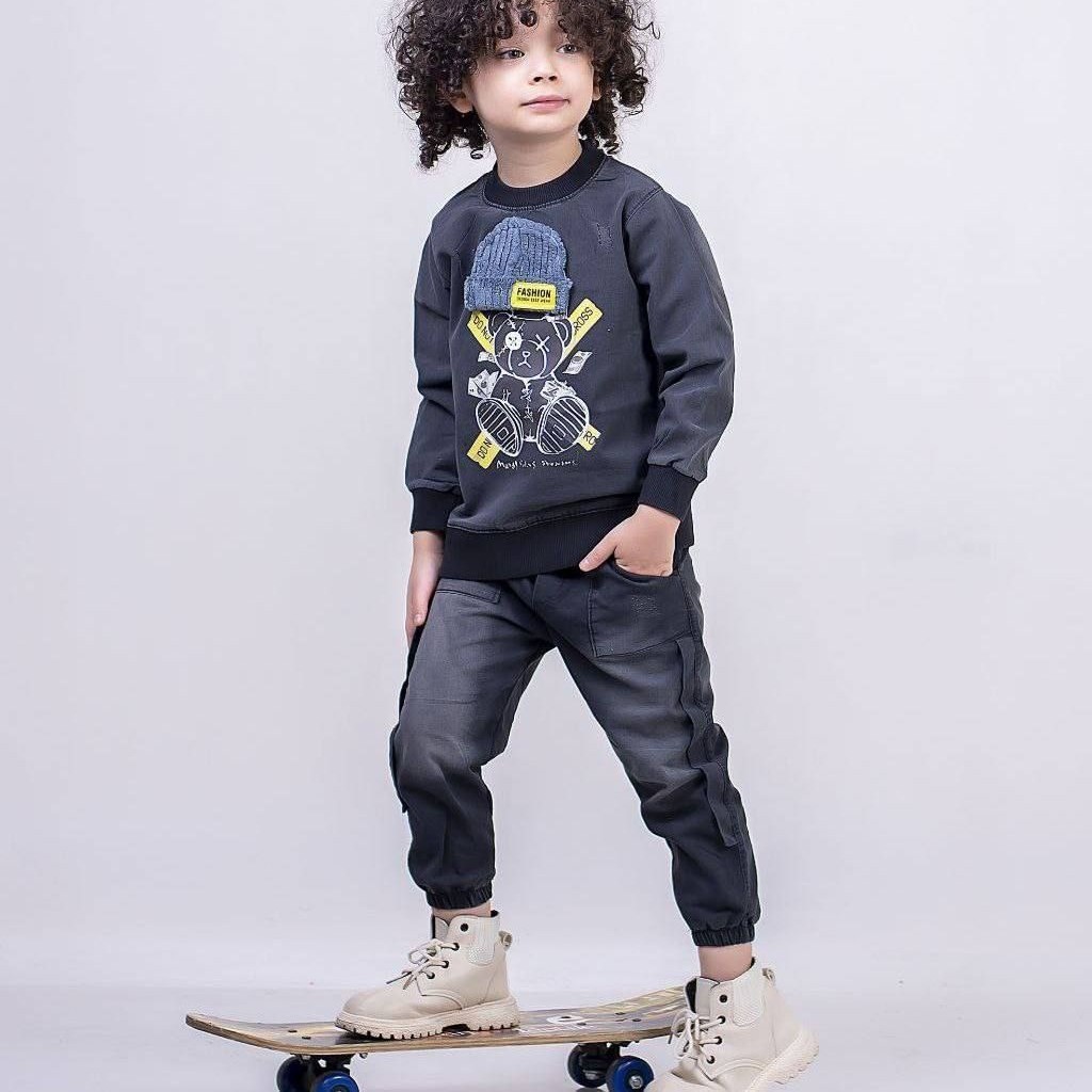 ست بلوز شلوار پسرانه لی