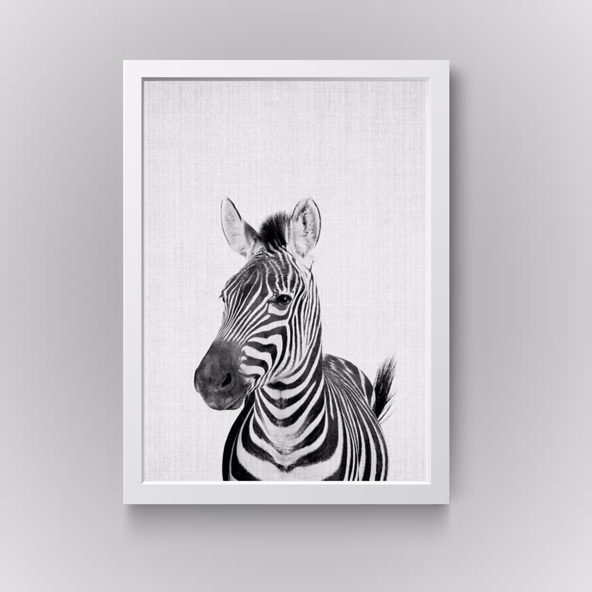 تابلو مدل دکوراتیو مینیمال ZEBRAکدN277