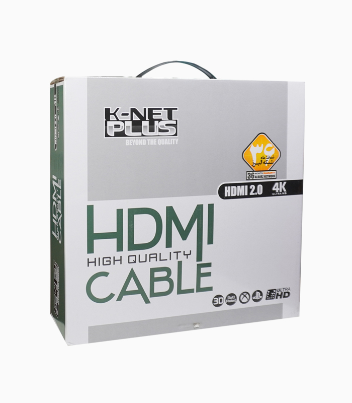 کابل HDMI2.0 کی نت پلاس مدل KP-CH20400 طول 40 متر