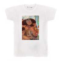 تی شرت بچگانه پرمانه طرح اژدها سواران کد pmt.3954