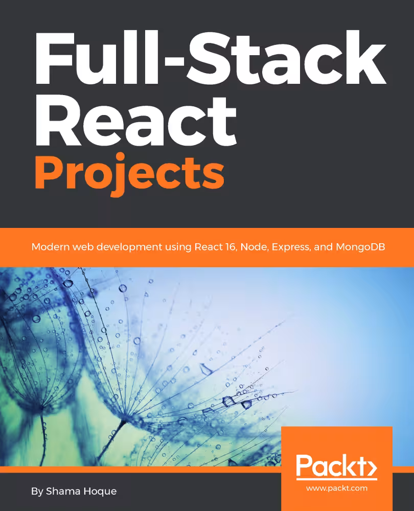 خرید و دانلود نسخه کامل کتاب Full-Stack React Projects