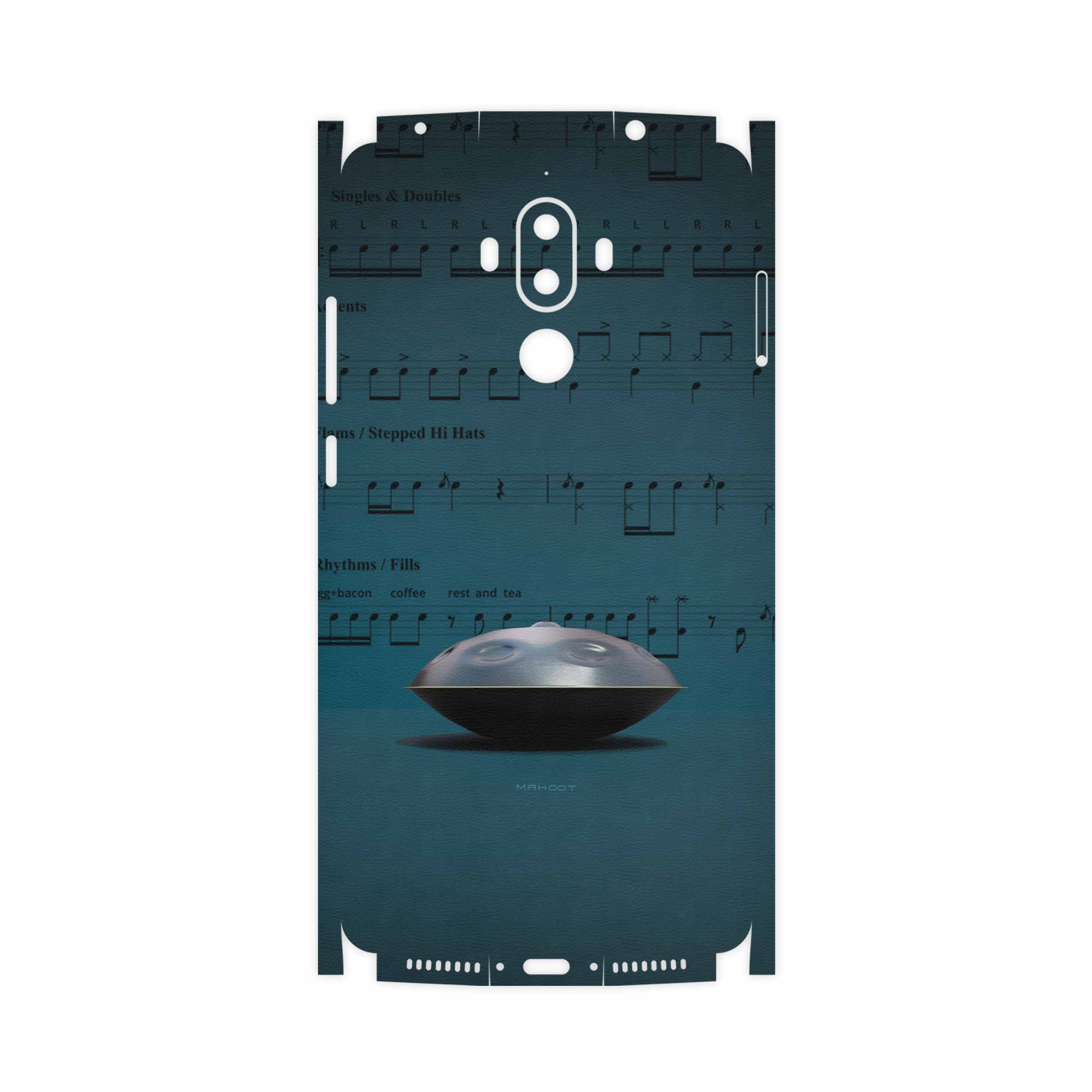 برچسب پوششی ماهوت مدل Hang Instrument-FullSkin مناسب برای گوشی موبایل هوآوی Mate 9