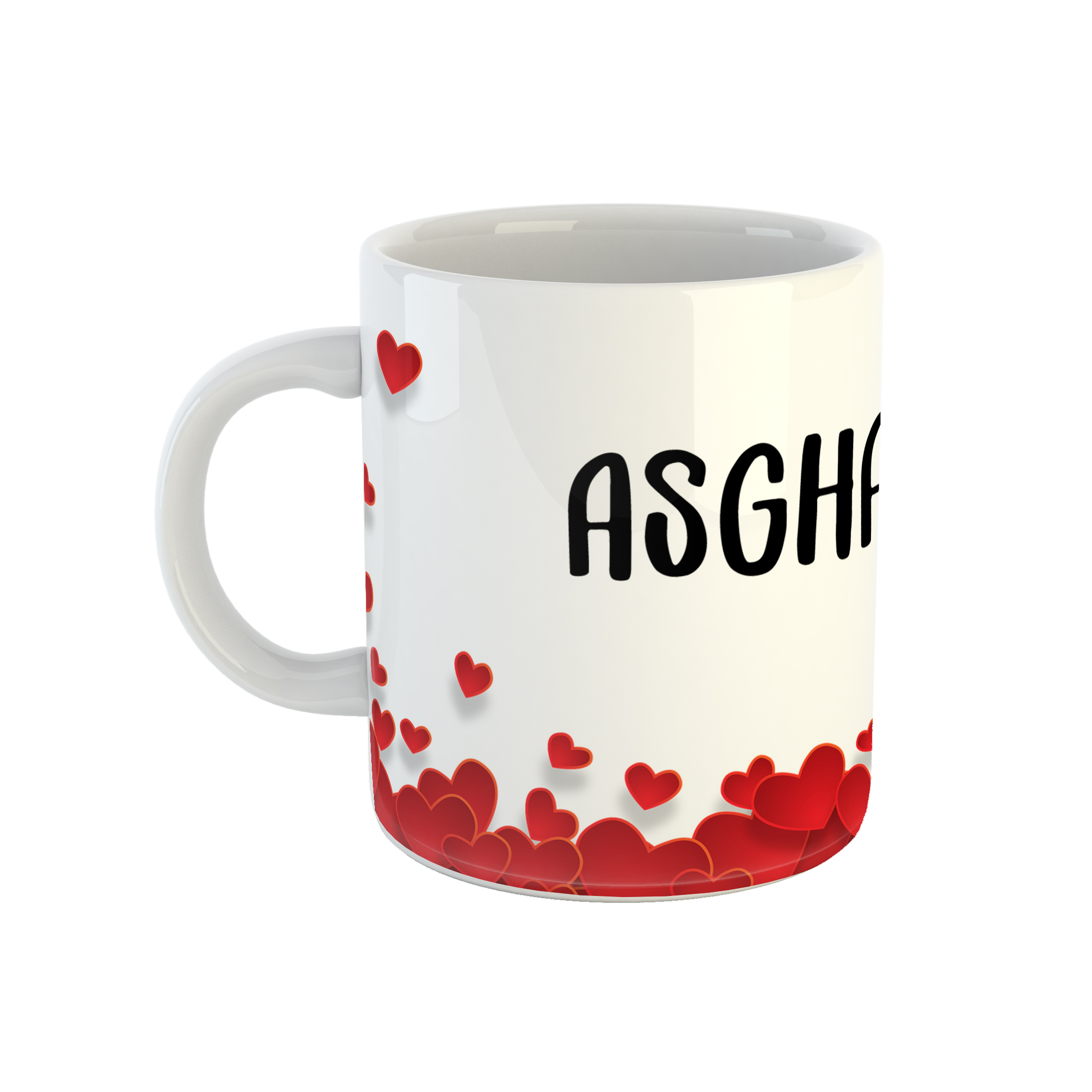 ماگ طرح قلب مدل اصغر