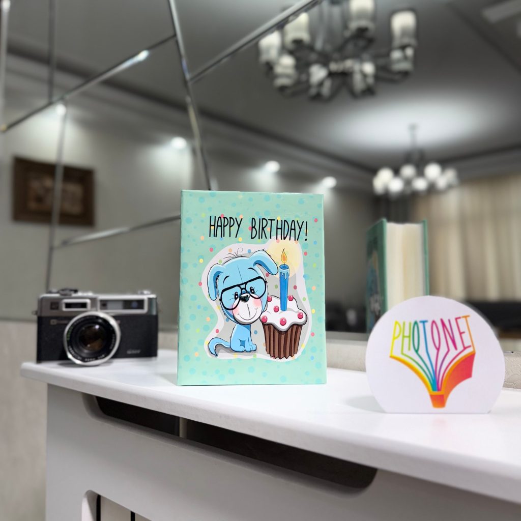 آلبوم کودک پاکتی 100 تایی 10×15 تولدت مبارک