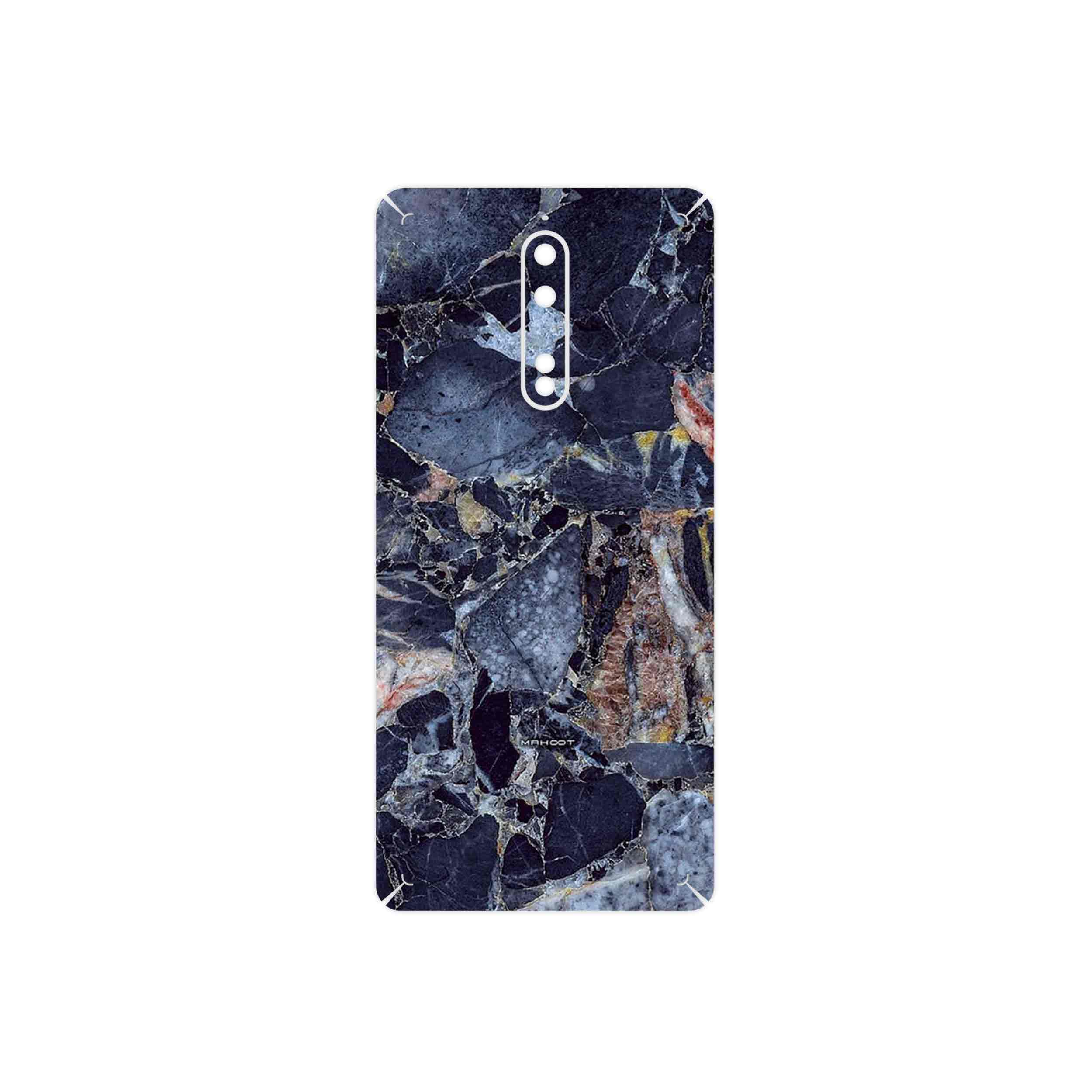 برچسب پوششی ماهوت مدل Broken black marble مناسب برای گوشی موبایل نوکیا 8
