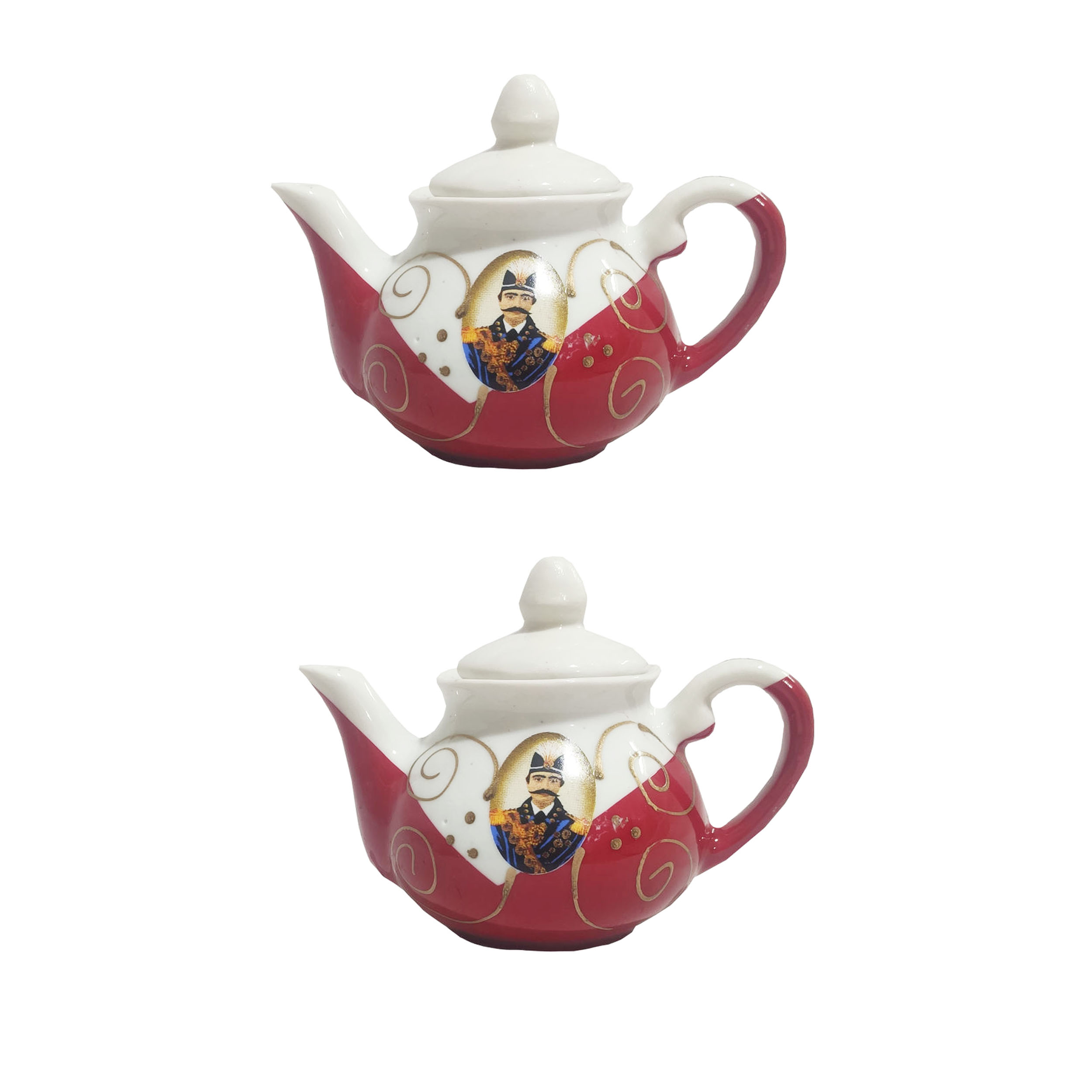 قوری زعفران کد 0032 بسته 2 عددی