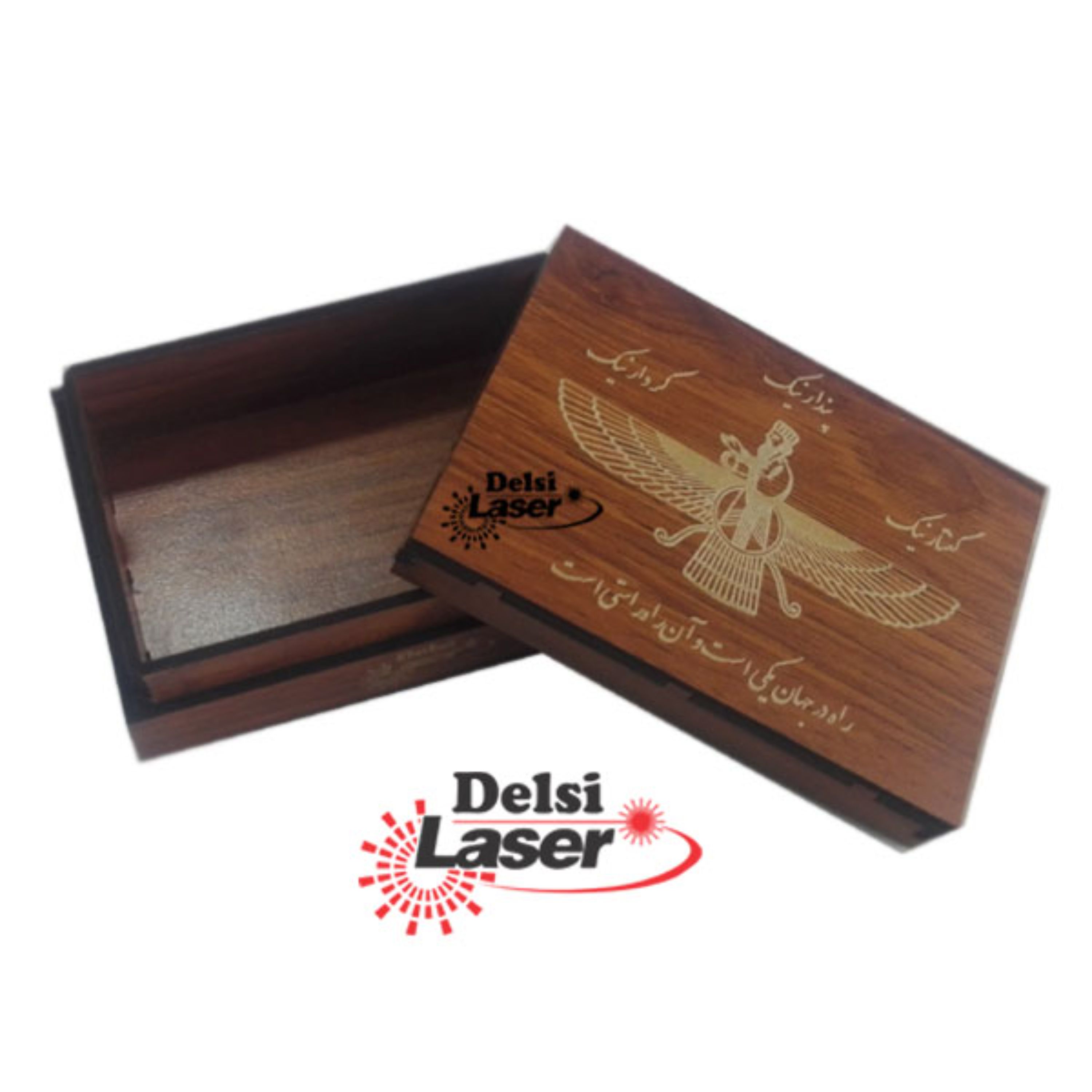 جاکارتی و جعبه کادویی با امکان حکاکی متن دلخواه