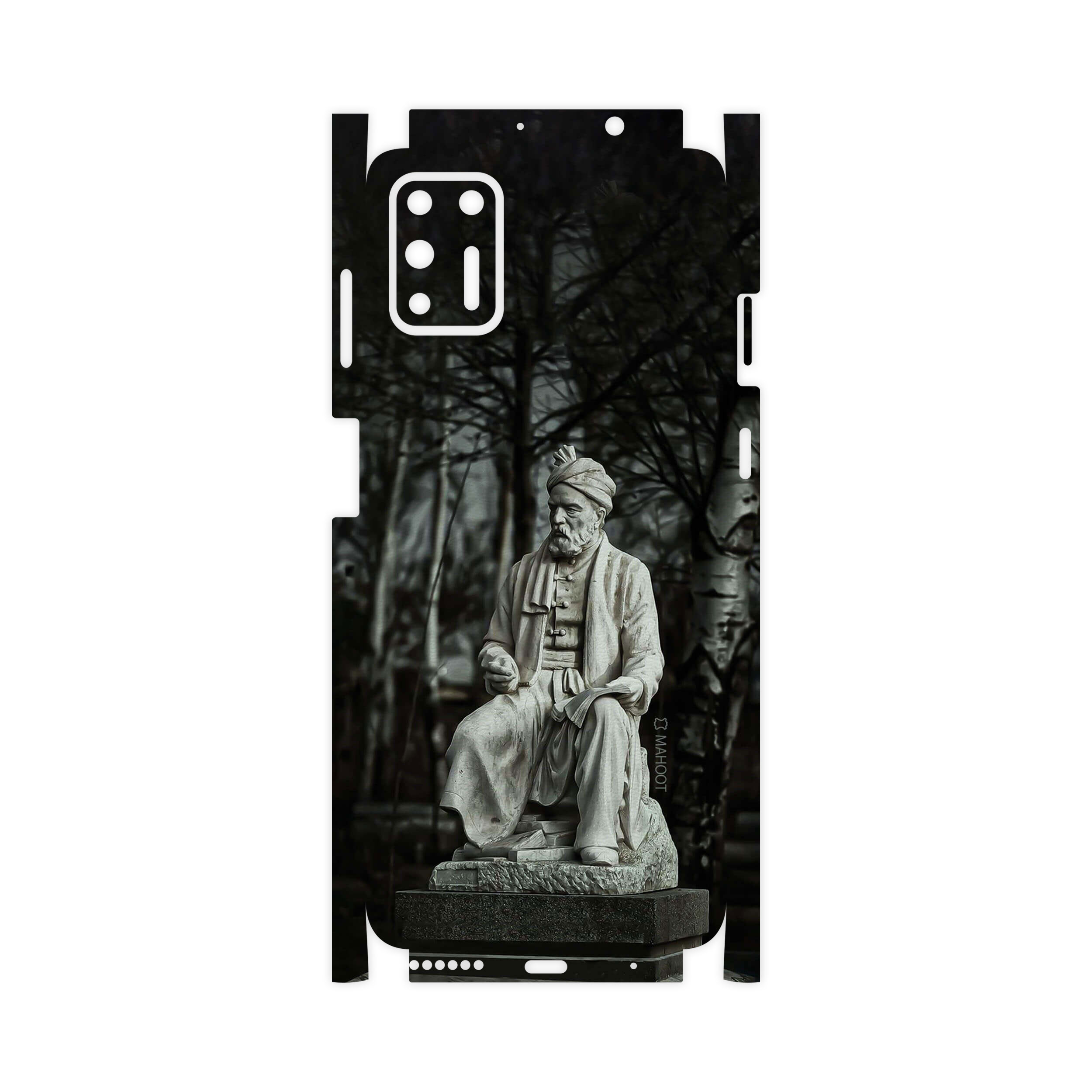 برچسب پوششی ماهوت مدل Ferdowsi-FullSkin مناسب برای گوشی موبایل موتورولا Moto G9 Plus