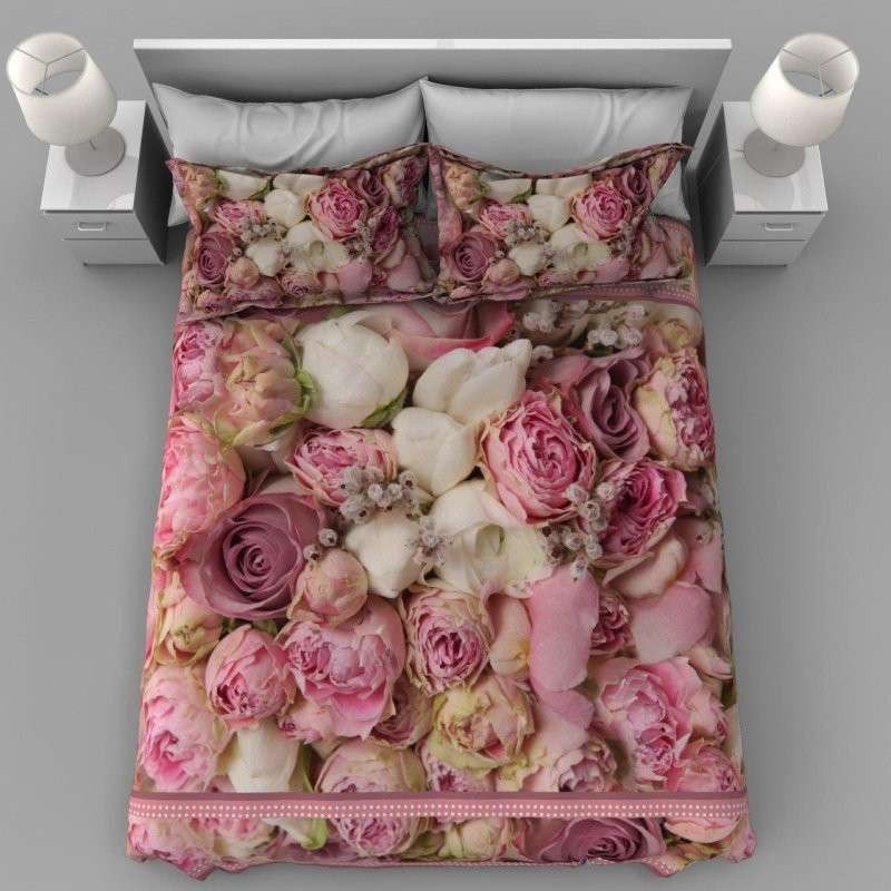 روتختی دونفره برند گوزل طرح شکوفه