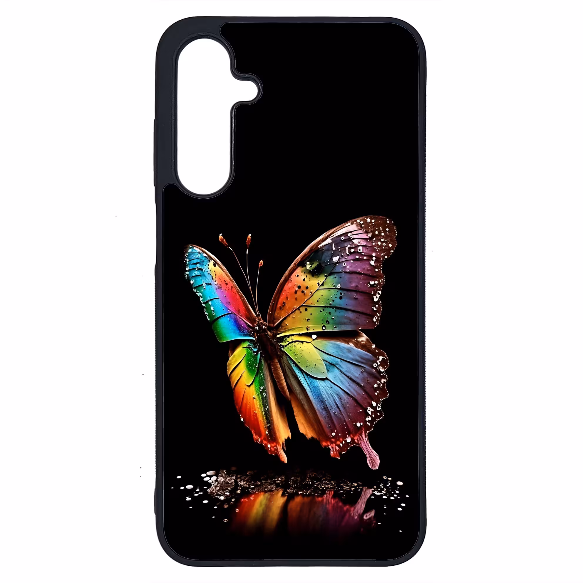 کاور طرح پروانه کد G-038 مناسب برای گوشی موبایل سامسونگ Galaxy A25 | دیجی قاب دونی