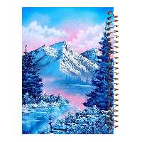 دفتر یادداشت مشایخ طرح نقاشی کد 5177