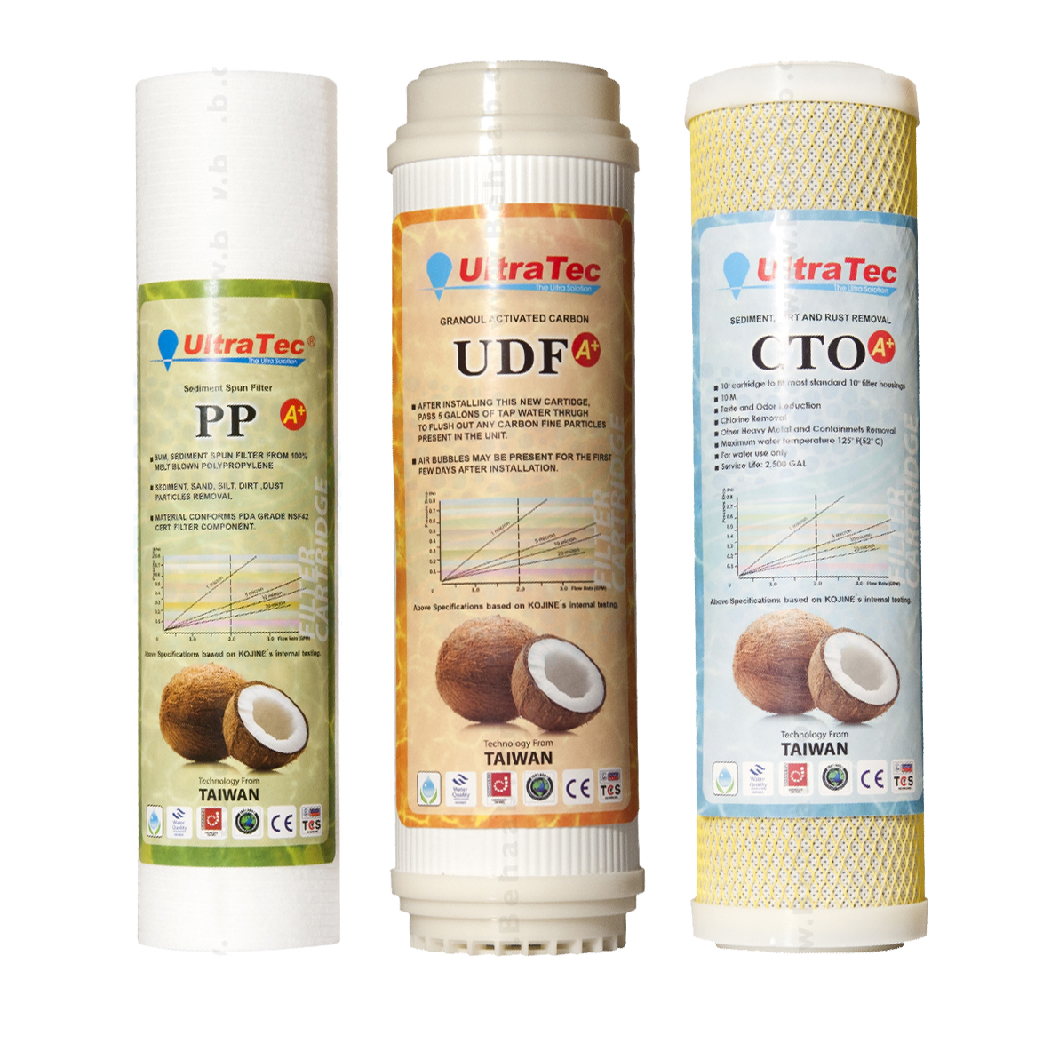 پک فیلتر UltraTec سه مرحله