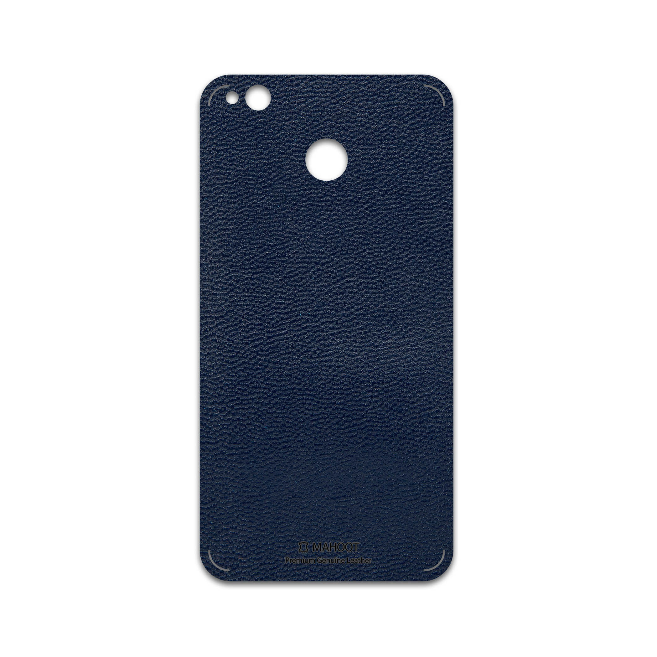 برچسب پوششی ماهوت مدل Deep-Blue-Leather مناسب برای گوشی موبایل شیائومی Redmi 4X
