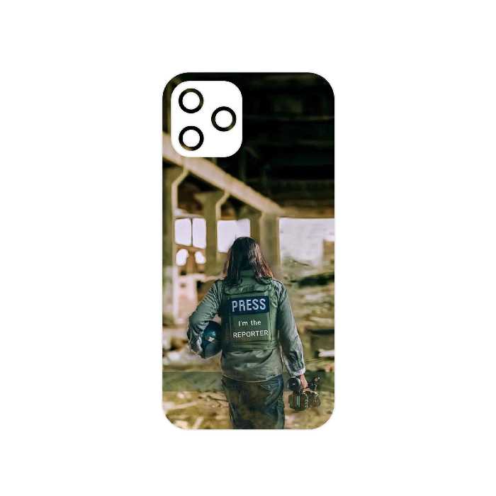 برچسب پوششی ماهوت مدل Reporter مناسب برای گوشی موبایل اپل iPhone 12 Pro