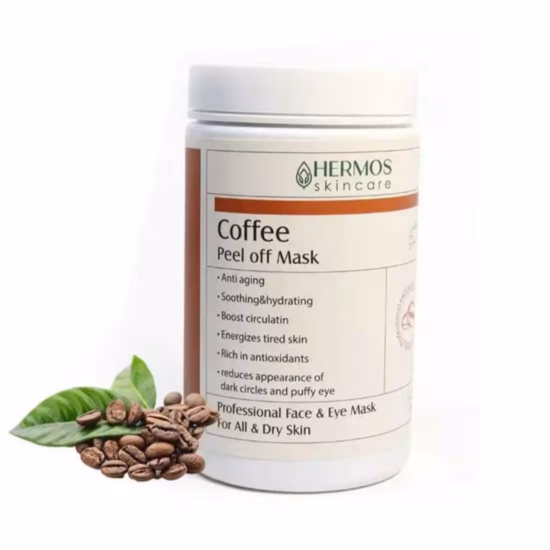 ماسک لاتکسی قهوه هرموس Hermos حجم 300 گرم