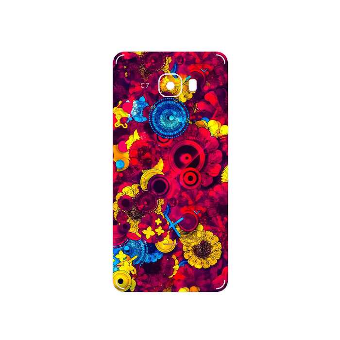برچسب پوششی ماهوت مدل Vector Flower Garden Digital Art مناسب برای گوشی موبایل سامسونگ Galaxy C7