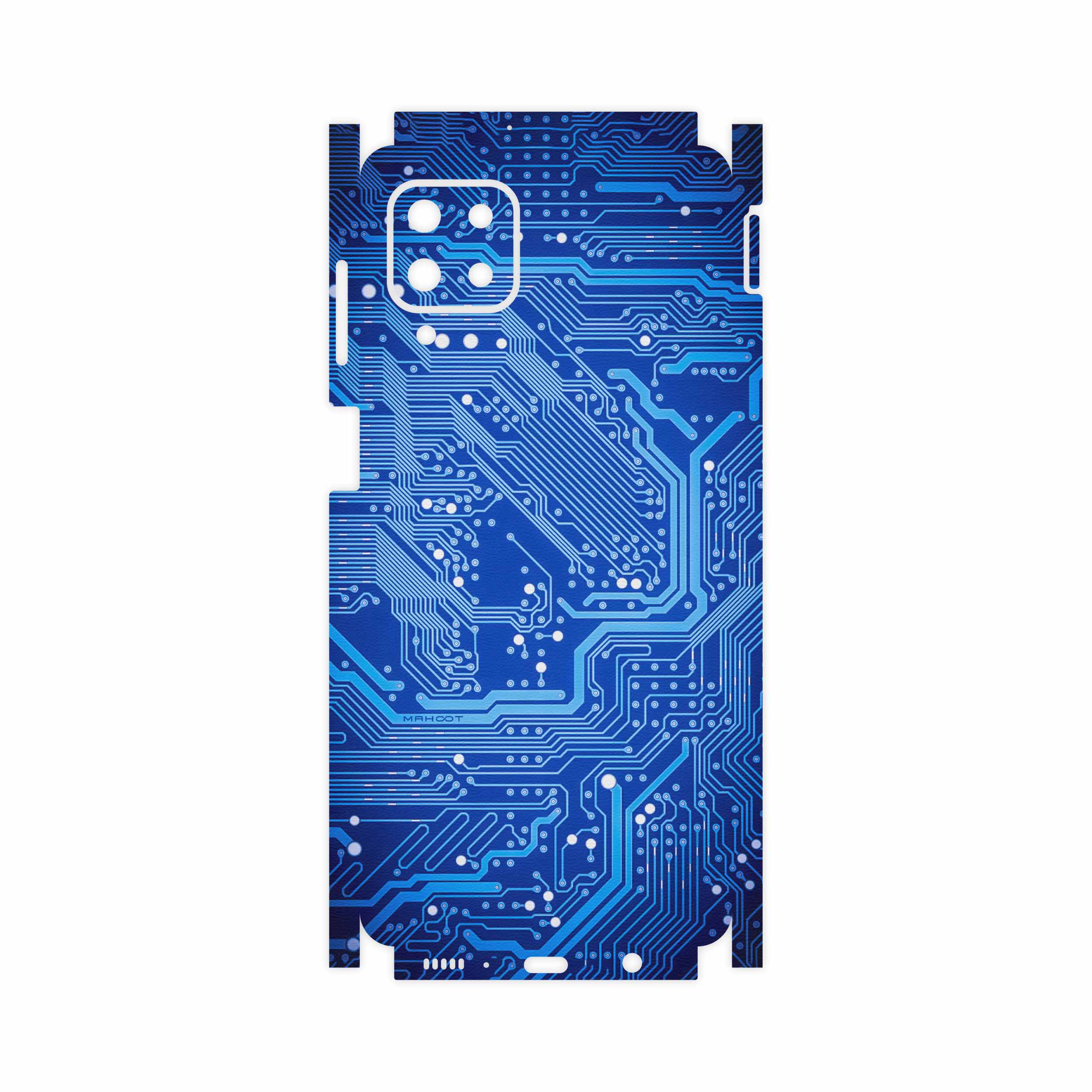 برچسب پوششی ماهوت مدل Blue Printed Circuit Board-FullSkin مناسب برای گوشی موبایل سامسونگ Galaxy M62
