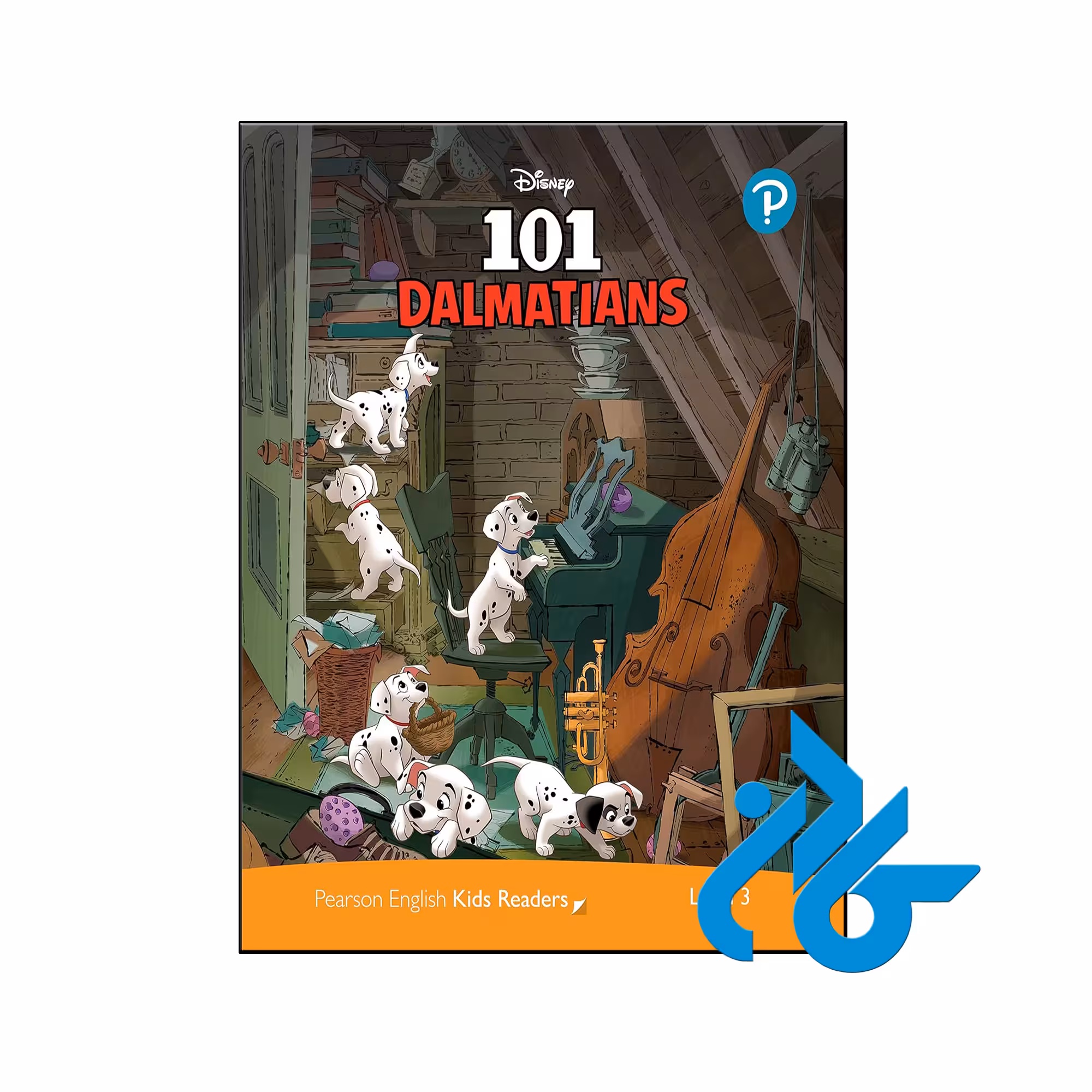 کتاب داستان Disney Kids Readers Level 3 101 Dalmatians