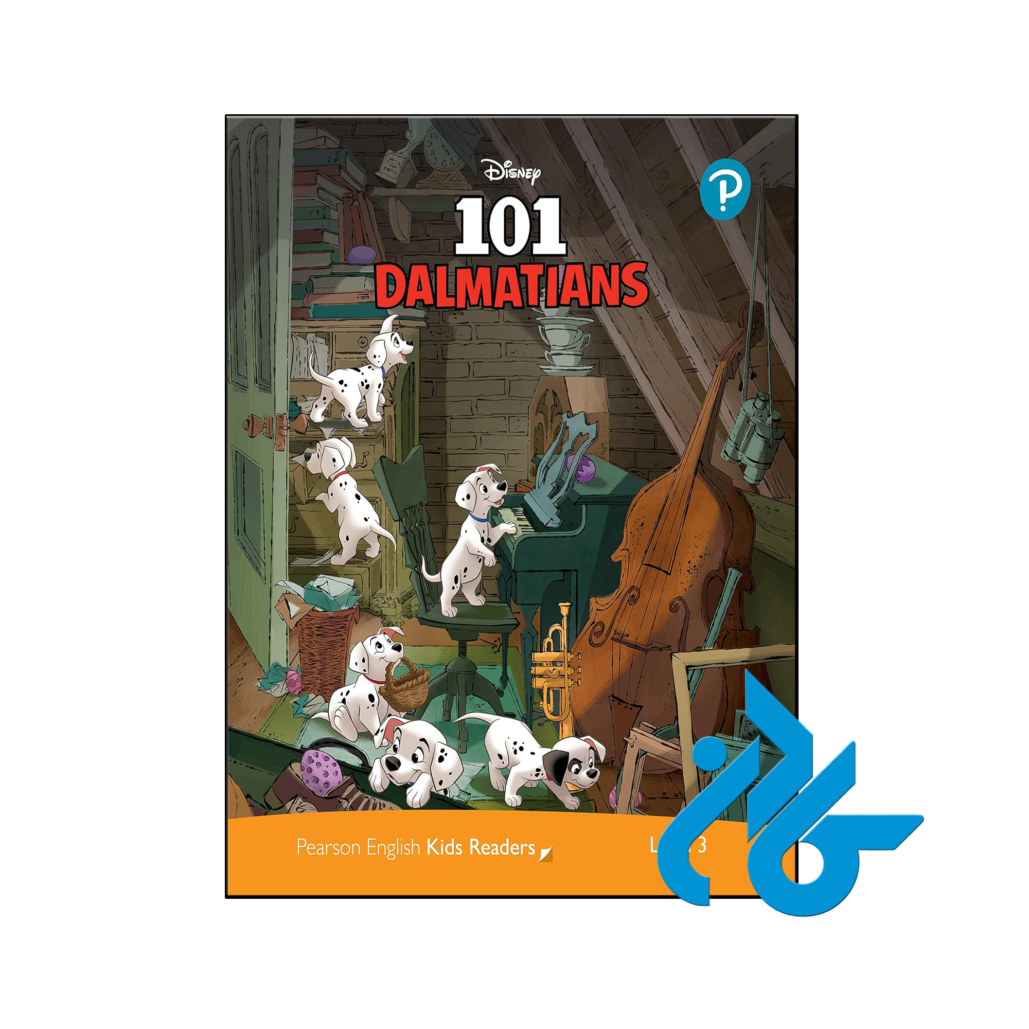 کتاب داستان Disney Kids Readers Level 3 101 Dalmatians