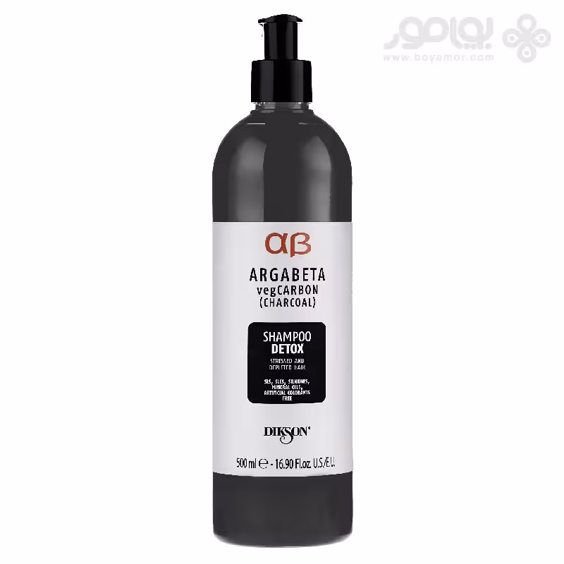 شامپو دتوکس دیکسون آرگابتا مدل DETOX مناسب موهای ضعیف حجم 500 میل