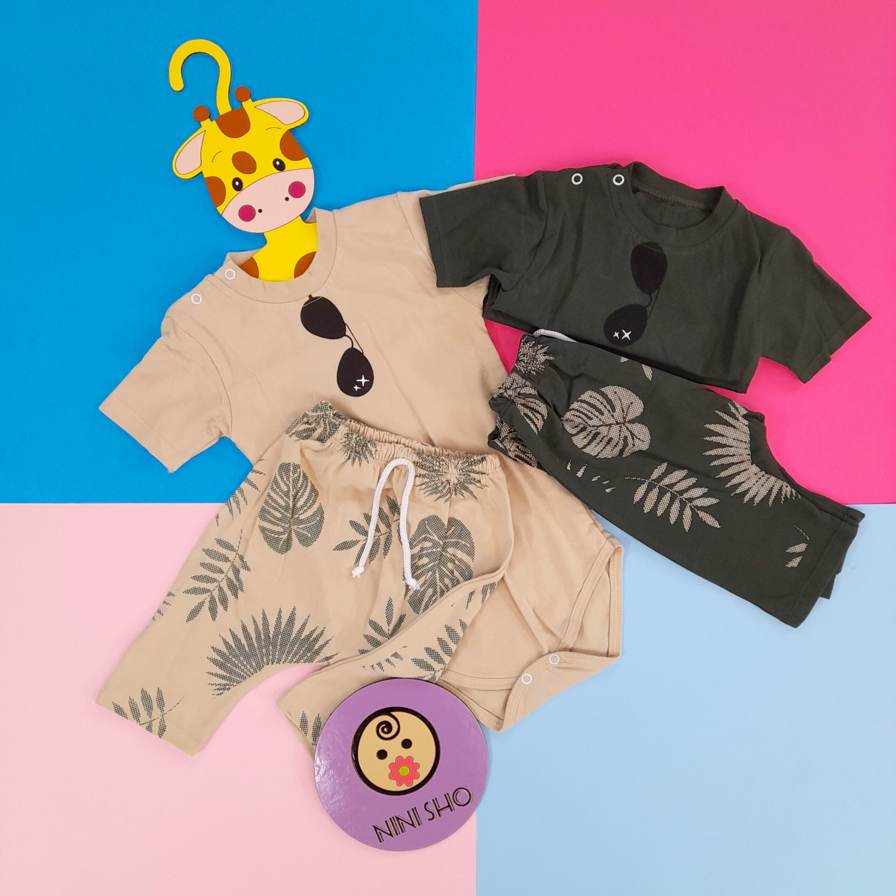 بادی و شلوارک پسرانه 