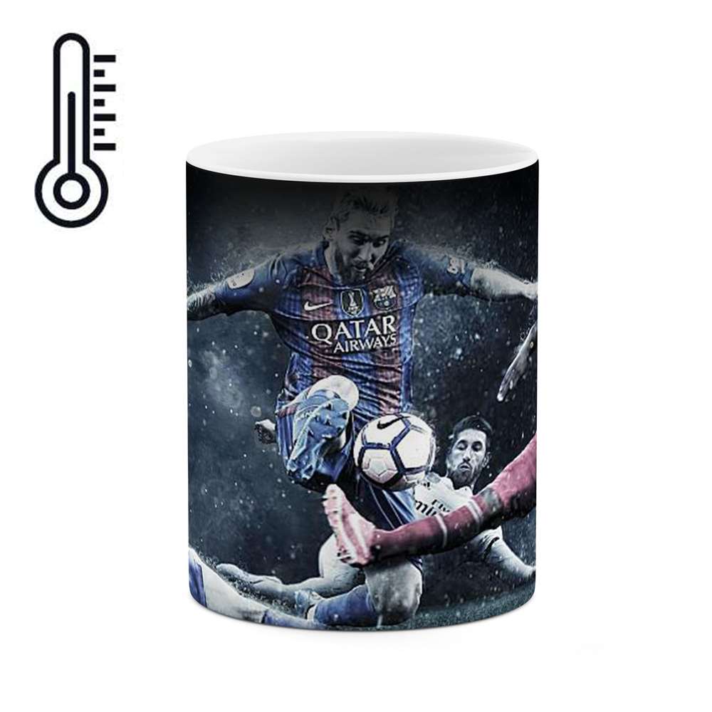 ماگ حرارتی طرح فوتبالیست Messi مدل mgph12456