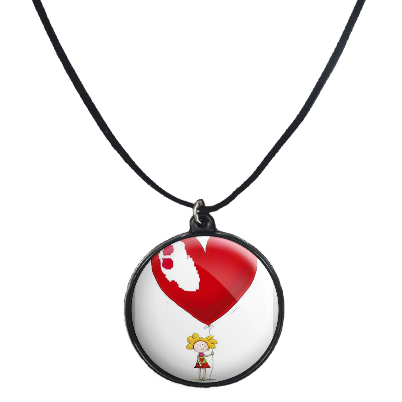 گردنبند پرمانه طرح عاشقانه کد pmb.5674 مدل دو طرفه