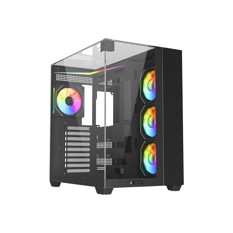 کیس گیمینگ لاجیکی مدل C714B | فروشگاه اینترنتی شهر لپ تاپ