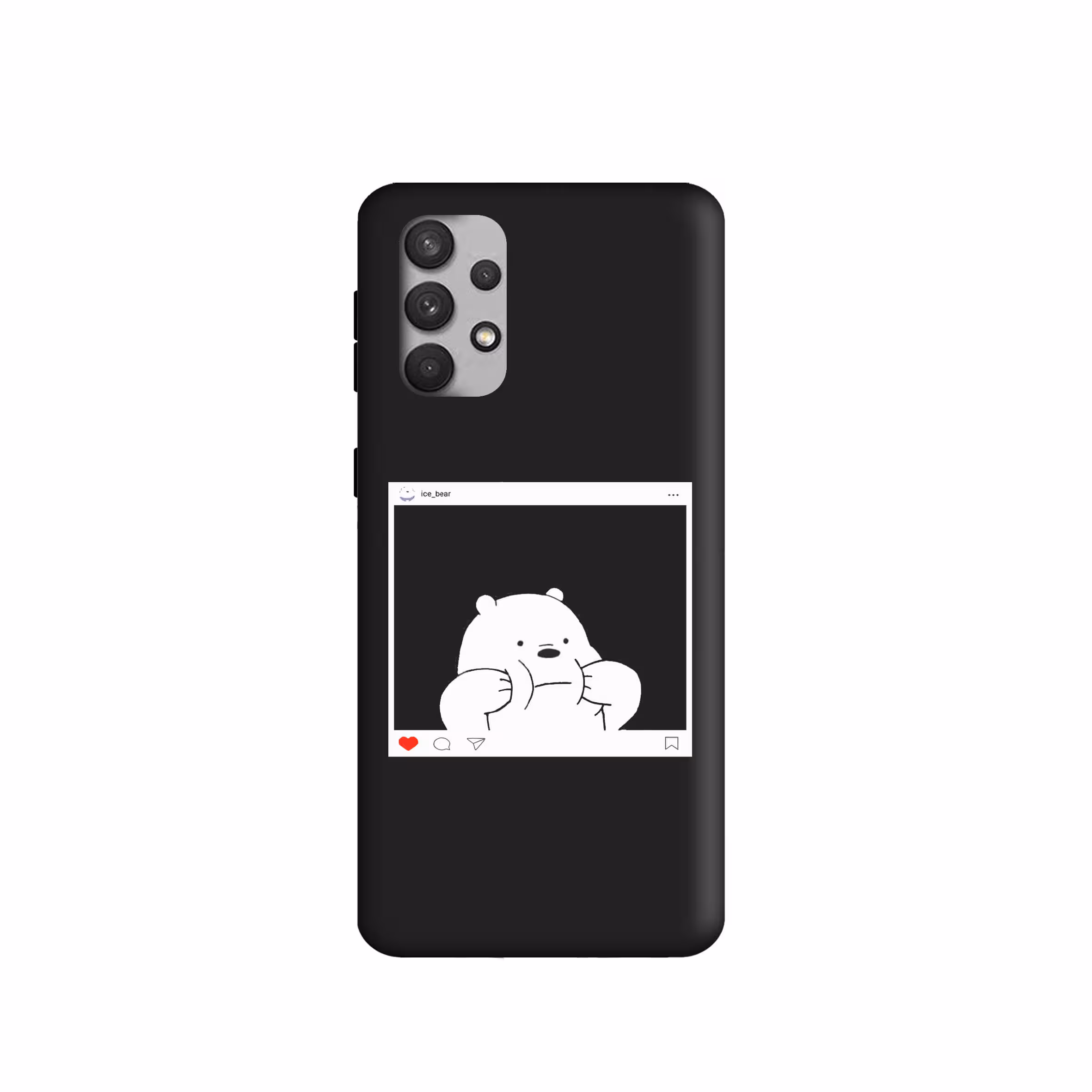 کاور طرح کله فندقی کد 1126 مناسب برای گوشی موبایل سامسونگ Galaxy A32 4G