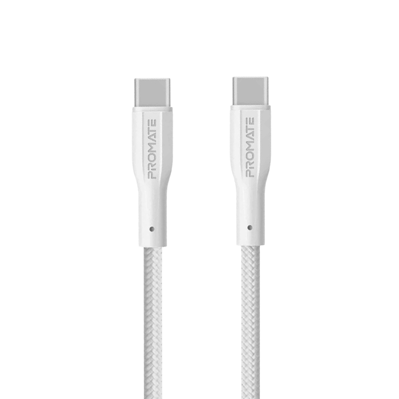 کابل تبدیل USB-C به USB-C پرومیت مدل PROMATE XCORD-CC  به طول 1 متر