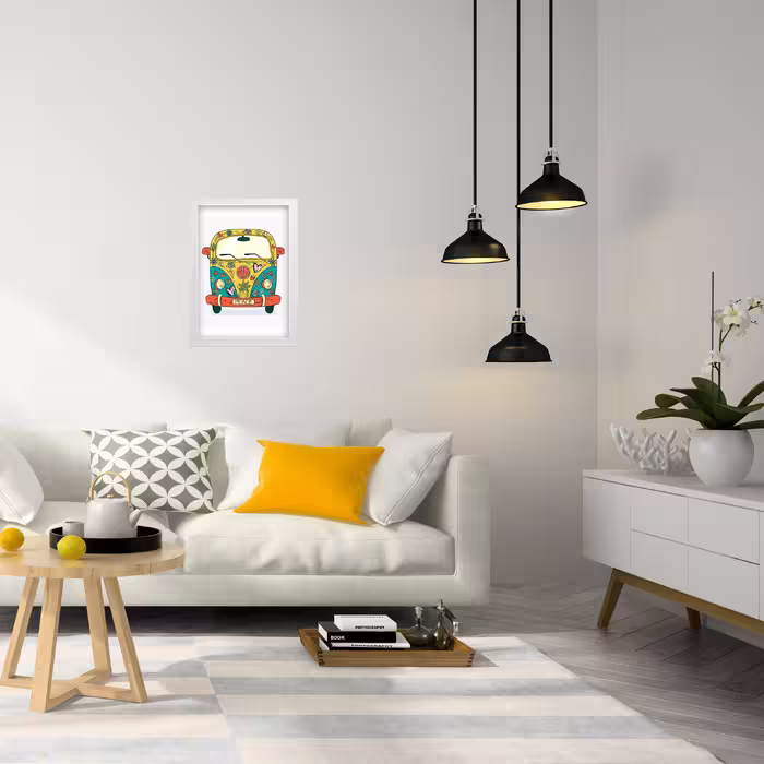 تابلو طرح فولکس واگن کد T246