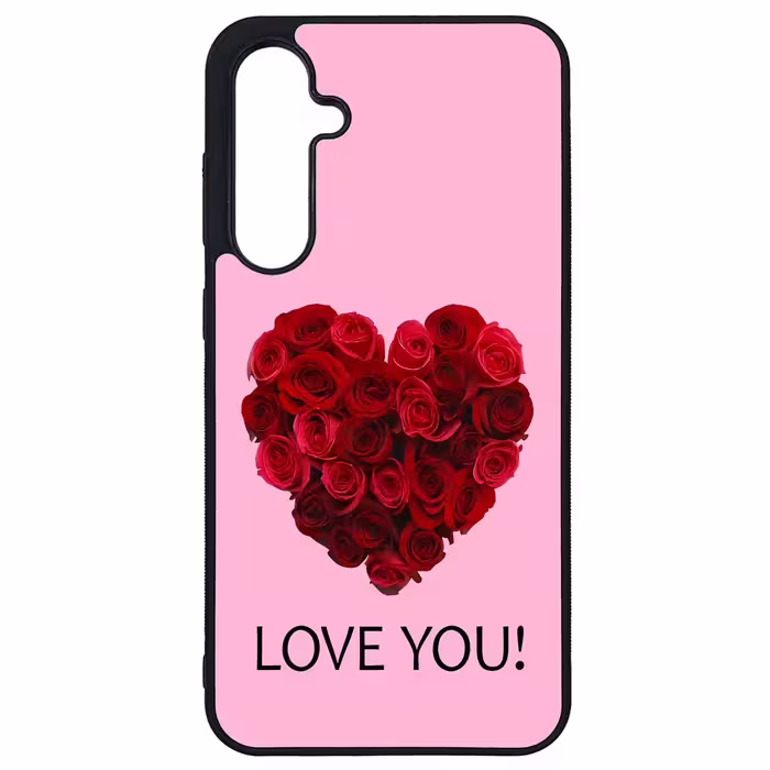 کاور طرح LOVE YOU کد G-031 مناسب برای گوشی موبایل سامسونگ Galaxy S23 FE | دیجی قاب دونی