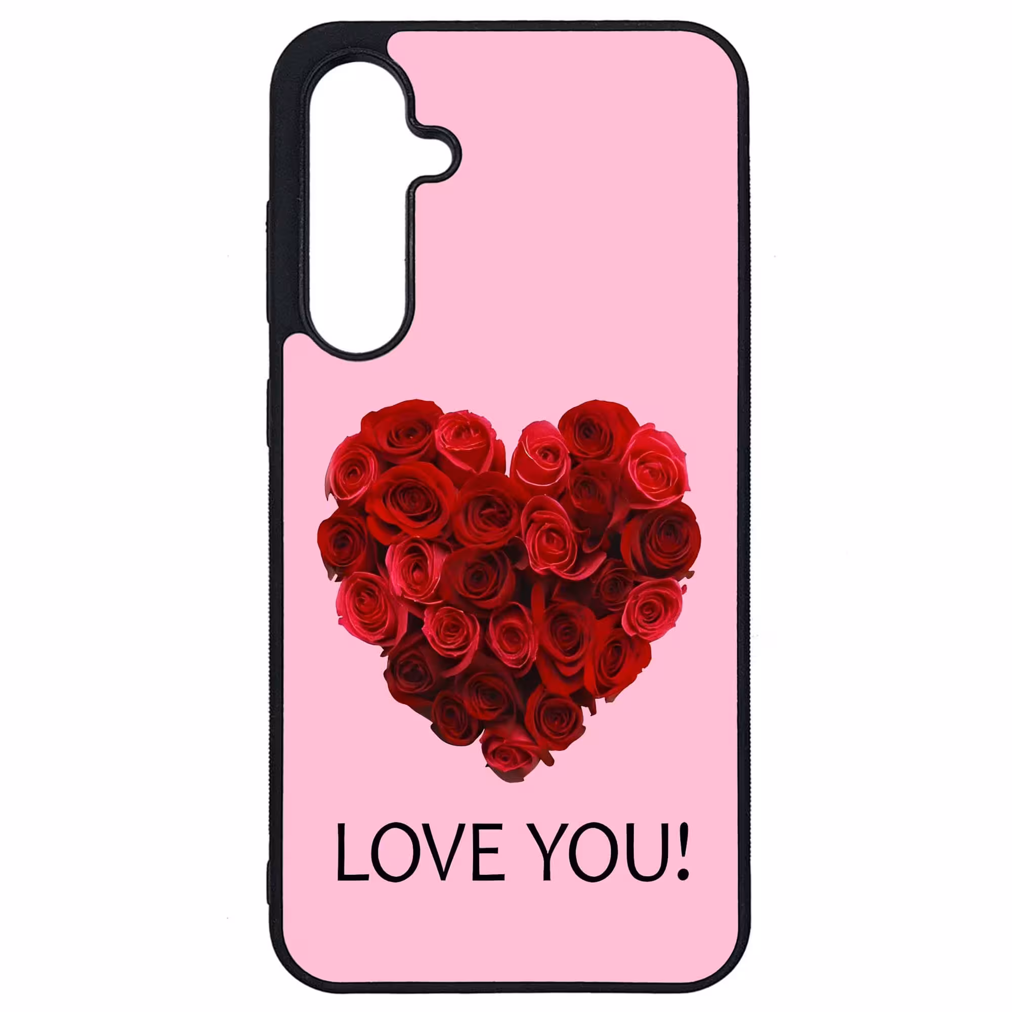کاور طرح LOVE YOU کد G-031 مناسب برای گوشی موبایل سامسونگ Galaxy S23 FE | دیجی قاب دونی