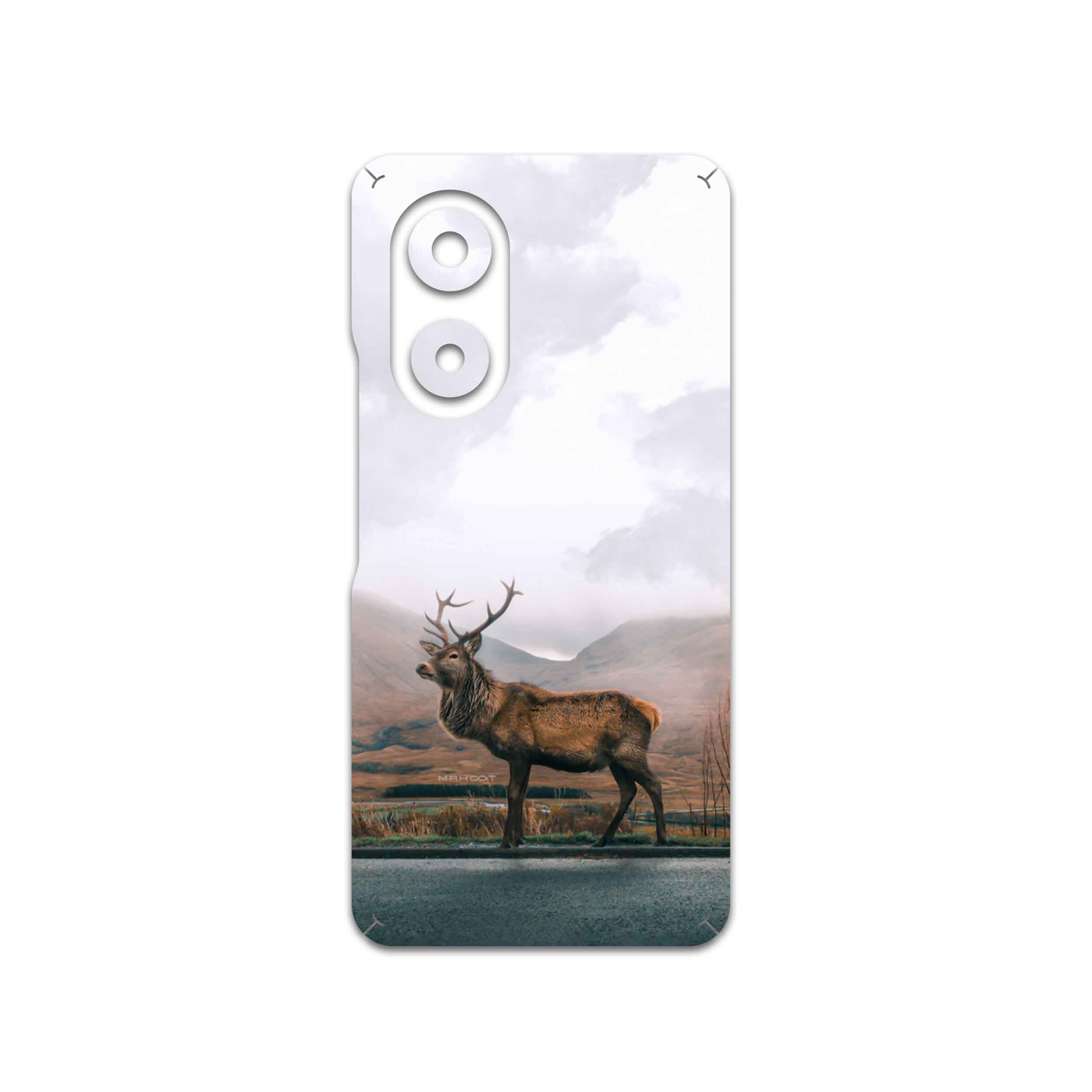 برچسب پوششی ماهوت مدل Horned-Deer مناسب برای گوشی موبایل هوآوی Nova 9 SE