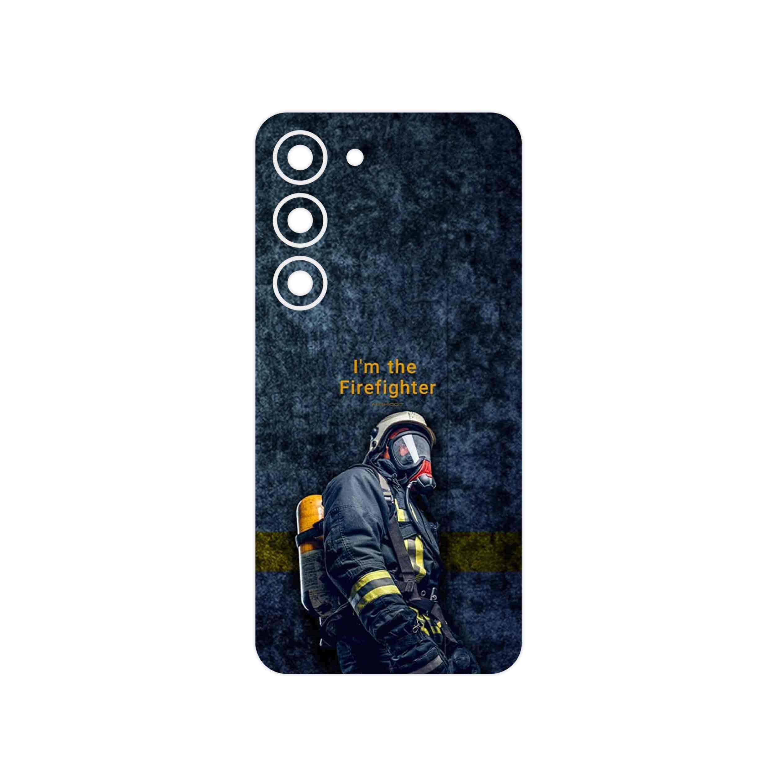 برچسب پوششی ماهوت مدل Firefighter مناسب برای گوشی موبایل سامسونگ Galaxy S23