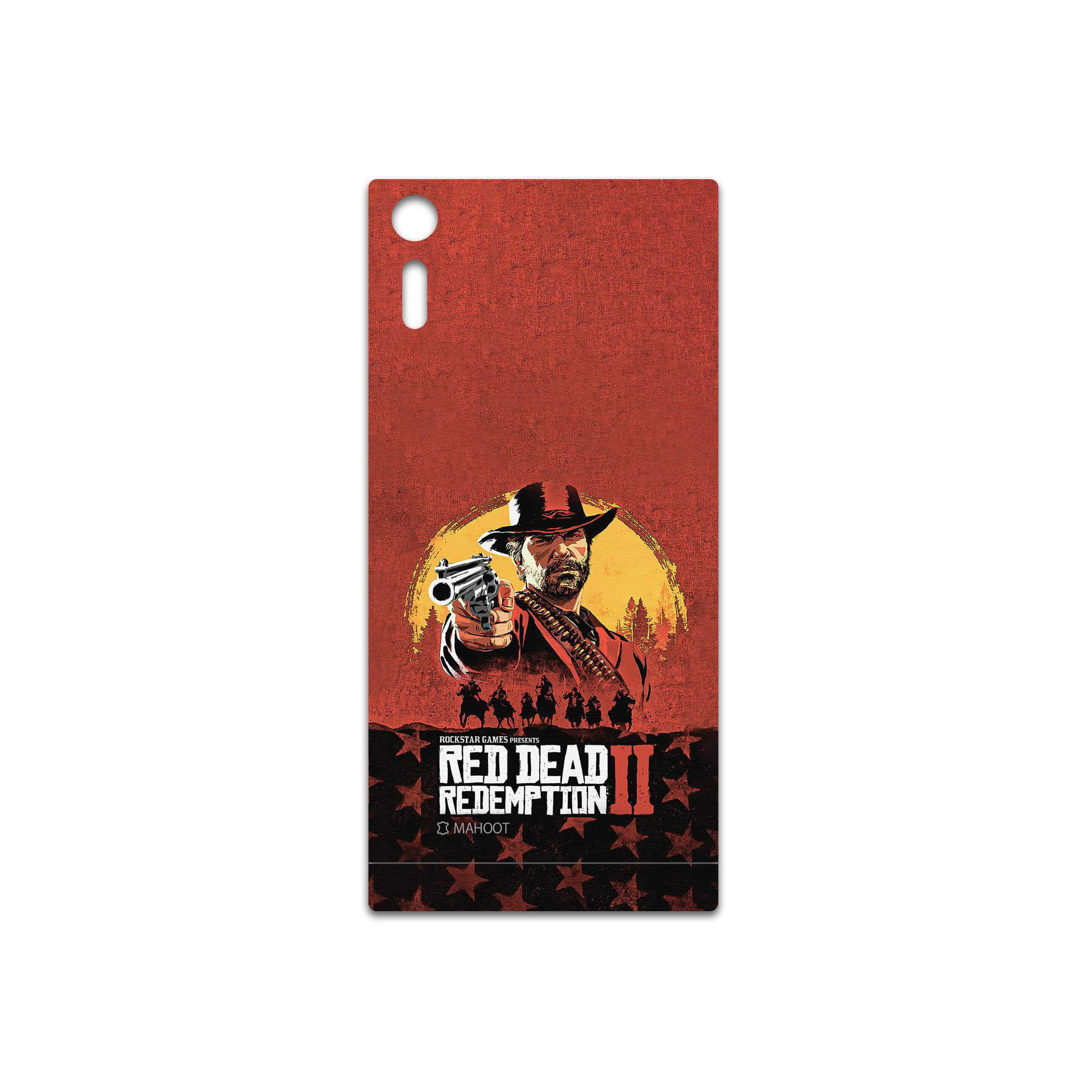 برچسب پوششی ماهوت مدل Red-Dead-Redemption-Game مناسب برای گوشی موبایل سونی Xperia XZ