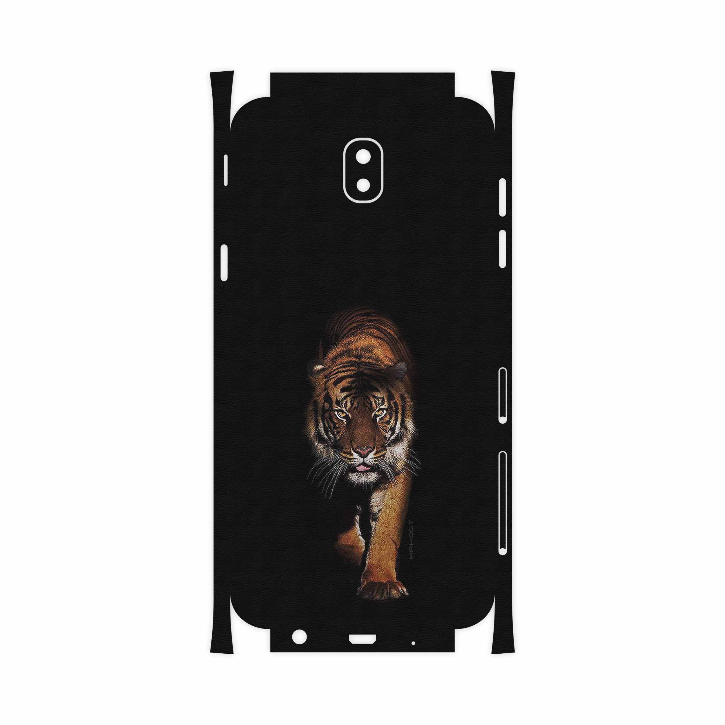 برچسب پوششی ماهوت مدل Wild Tiger-FullSkin مناسب برای گوشی موبایل سامسونگ Galaxy J5 Pro