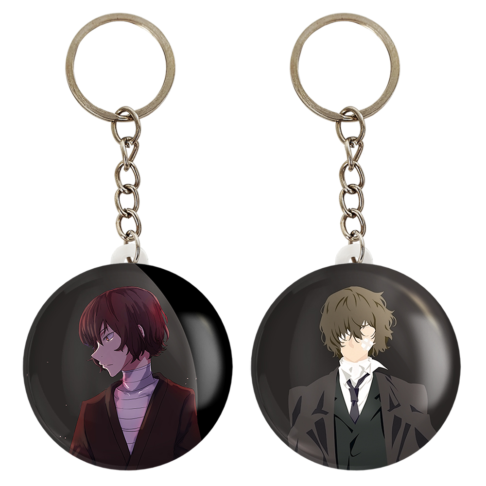 جاکلیدی خندالو مدل دازای اوسامو انیمه سگ های ولگرد بانگو کد 1368113676 مجموعه 2 عددی