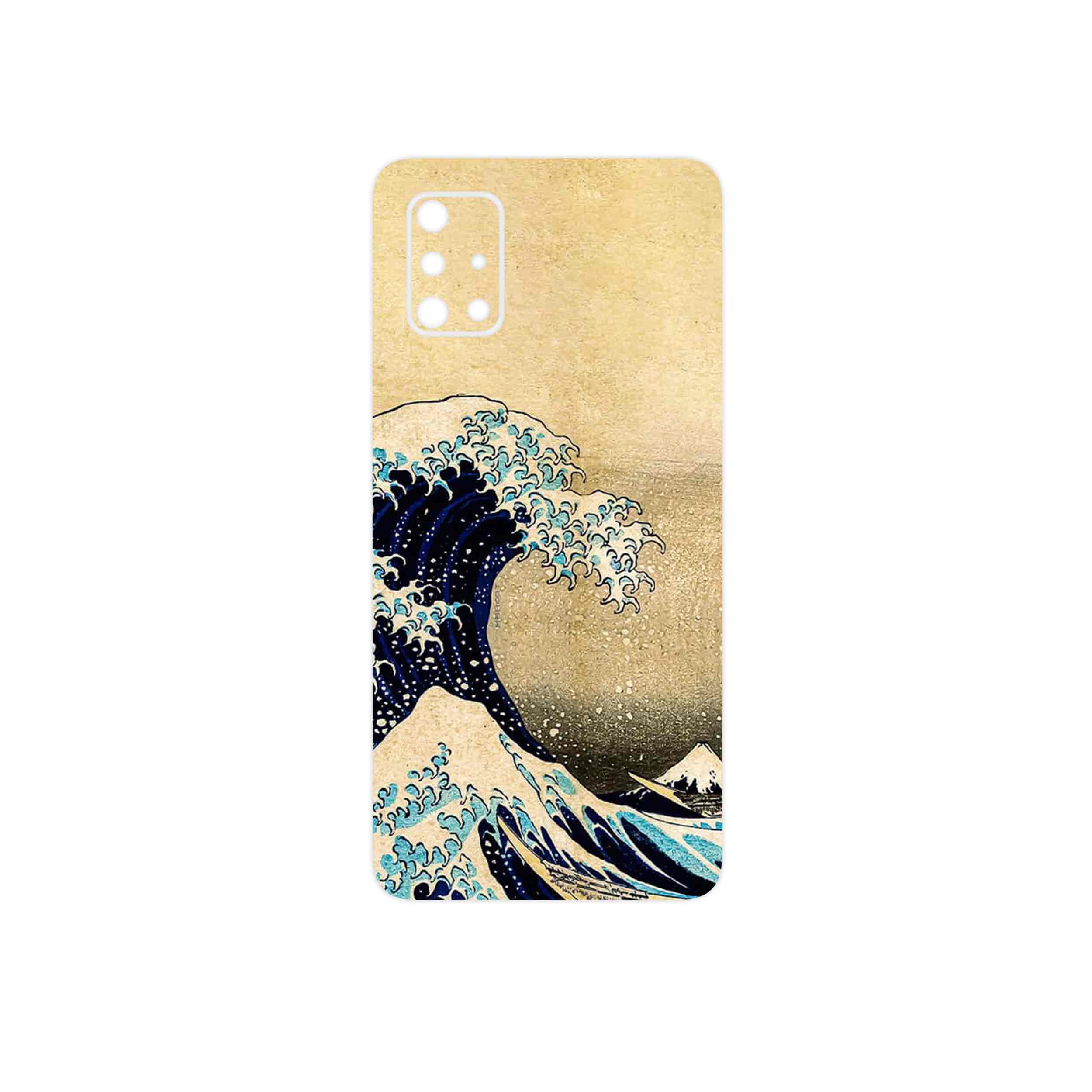 برچسب پوششی ماهوت مدل The Great Wave off Kanagawa of Hokusai مناسب برای گوشی موبایل سامسونگ Galaxy A71 5G
