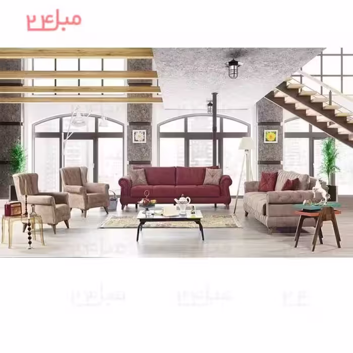 ست مبل راحتی تخت شو مدل TS12