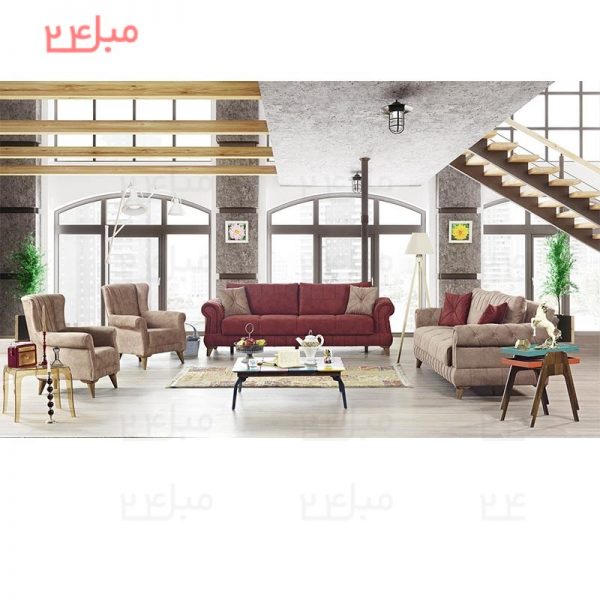 ست مبل راحتی تخت شو مدل TS12