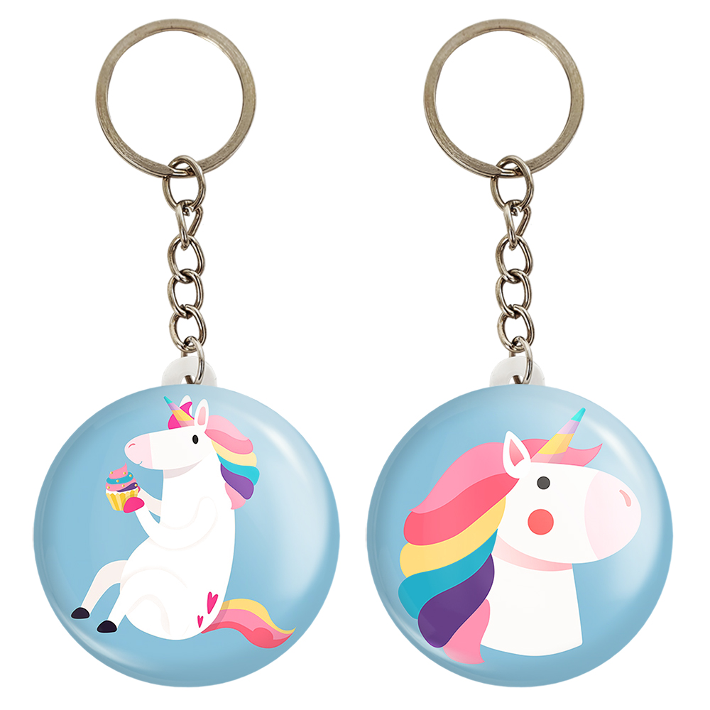 جاکلیدی خندالو مدل اسب تک شاخ یونیکورن کد 10861092 مجموعه 2 عددی